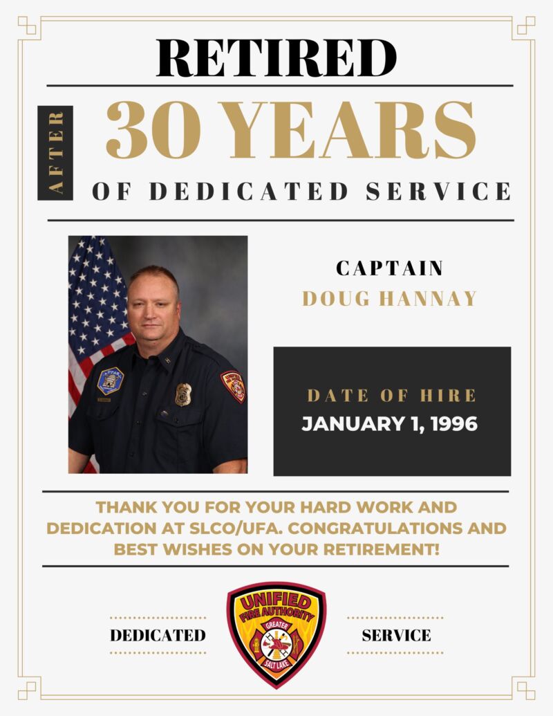 Image for the Tweet beginning: After 30 years of service